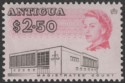 Click for more photos and details Antigua 1968 QEII $2.50 Black and Cerise p11½x11 Mint SG194v