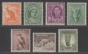 Click for more photos and details Australia 1948-56 KGVI Unwatermarked set of 7 Mint SG228-230d cat £35