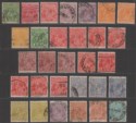 Click for more photos and details Australia 1926-30 KGV Head Small Multi Selection to 1sh4d Used