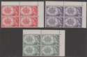 Click for more photos and details Australia 1953 QEII Coronation Block Set Mint SG264-266