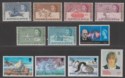 Click for more photos and details British Antarctic Territory 1963 QEII Set to 3d with others Mint SG1-6