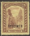 Click for more photos and details Bahamas 1919 KGV Queen