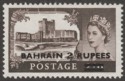Click for more photos and details Bahrain 1958 QEII Castle 2r on 2sh6d Type II Waterlow Mint SG94a