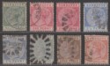 Click for more photos and details Barbados 1882-86 Queen Victoria Part Set to 1sh Used