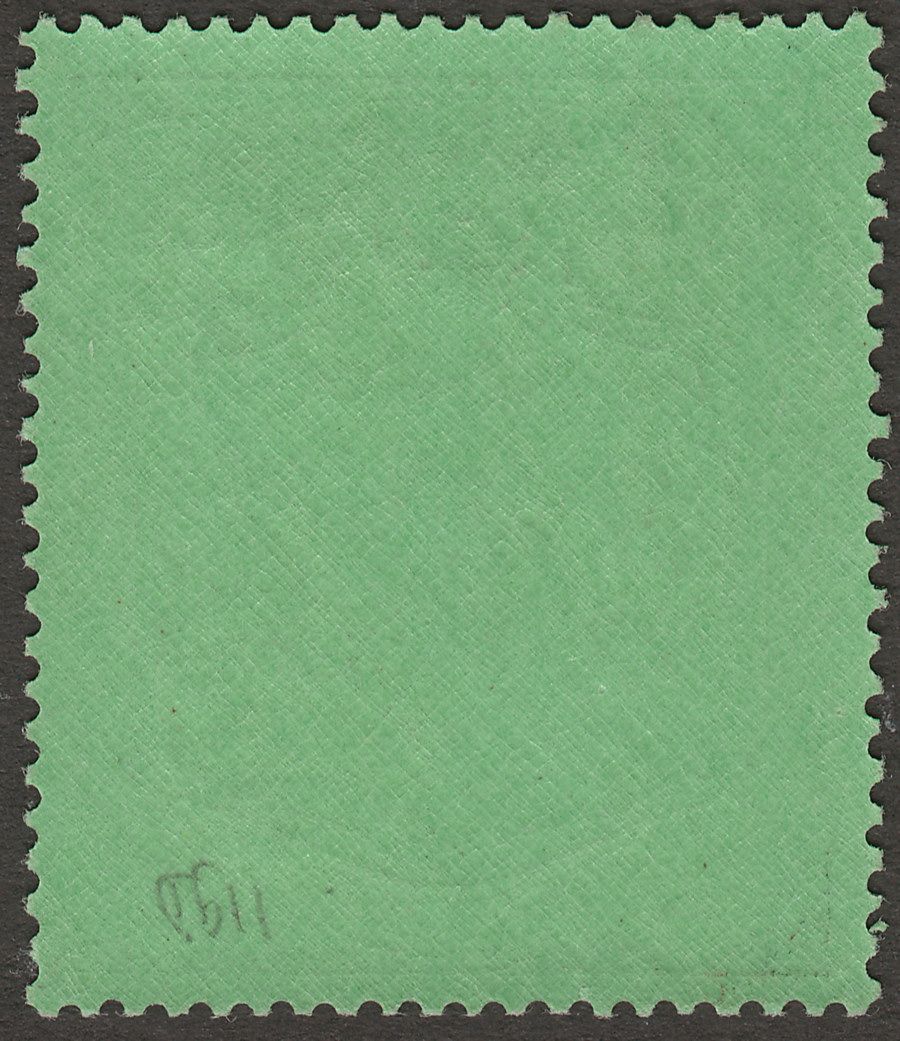 Bermuda 1946 KGVI 10sh Deep Green and Dull Red on Green p14 Mint SG119d