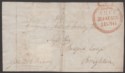 Click for more photos and details Great Britain 1836 Free Frank Front sent from G Standish Barry