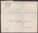 Click for more photos and details Great Britain 1824 Unstamped Entire Lewes to Attree + Cooper Solicitors Brighton