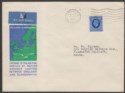 Click for more photos and details KGV 1936 2½d Used on BA England to Scandinavia Airmail Service Cover