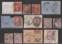 Click for more photos and details Queen Victoria Selection Used with MARCH Cambridgehsire Numeral 505 Postmarks