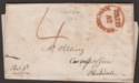 Click for more photos and details Great Britain 1833 Pre-Stamp Entire to Rochdale PAID AT Manchester Mark