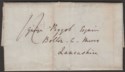 Click for more photos and details Great Britain 1834 Pre-Stamp Entire Sent to Bolton