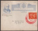 Click for more photos and details KGVI 1940 2d Used on First Day QV Postcard Stamp Centenary Exhibition Postmark