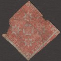 Click for more photos and details Canada New Brunswick 1851 QV 3d Dull Red Used SG2 c £350 serious faults sf only
