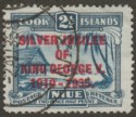 Cook Islands 1935 KGV Silver Jubilee 2½d Variety Narrow E in George Used SG114a