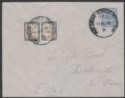 Click for more photos and details Sudan 1949 5m Pair Used on 15m PS Cover PORT SUDAN-SENNAR-KHARTOUM TPO Postmarks