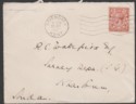 Click for more photos and details GB KGV 1933 1½d Used on Cover to Khartoum, Sudan with SHELLAL-HALFA D20 TPO Mark