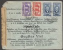 Syria Republic Under French Mandate 1944 10p x2, 7p.50, 5p Cover Used w Censor