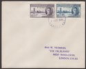 Click for more photos and details Falkland Islands Dependencies 1946 KGVI Victory First Day Cover