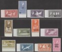 Click for more photos and details South Georgia 1971 QEII Decimal Surcharge Part Set to 50p Mint