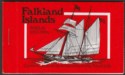 Click for more photos and details Falkland Islands 1980 QEII Mail Ships £1 Stamp Booklet SG SB4 cat £3.75