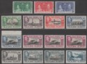 Click for more photos and details Falkland Islands 1937-50 KGVI Selection to 1sh Mint