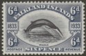 Click for more photos and details Falkland Islands 1933 KGV Centenary 6d Fin Whale Mint SG133