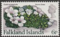 Falkland Islands 1972 QEII Flowers 6p wmk Upright Mint SG284