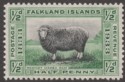 Falkland Islands 1933 KGV Centenary Marsh Ram ½d Mint SG127