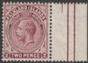 Click for more photos and details Falkland Islands 1919 KGV 2d Deep Reddish Purple Mint SG62c