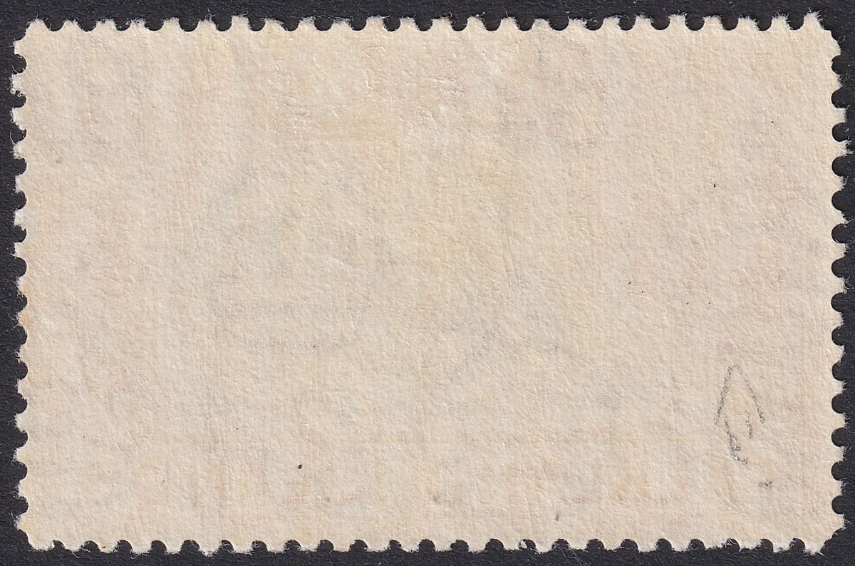 Falkland Islands 1938 KGVI 5sh Indigo and Pale Yellow-Brown Mint SG161b