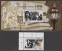 Click for more photos and details Ascension Island / South Georgia + Sandwich Is 1999 Queen Mother Set + MS Mint