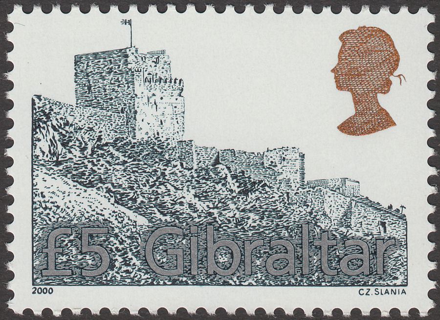 Gibraltar 2000 QEII Moorish Castle £5 UM Mint SG942 MNH