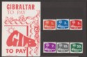 Click for more photos and details Gibraltar QEII 1976 Postage Due Mint Set in Presentation Pack SG D7-D12