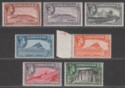Click for more photos and details Gibraltar 1938-51 King George VI Part Set to 1sh Perf 13 UM Mint