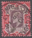 King Edward VII 1902 10d Dull Purple and Carmine Used SG254