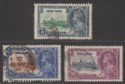 Click for more photos and details Hong Kong 1935 KGV Silver Jubilee Part Set to 20c Used cat £15