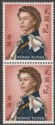 Click for more photos and details Hong Kong 1962 Queen Elizabeth II $2 Pair Mint wmk Inverted SG207dw