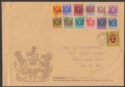 Click for more photos and details Hong Kong 1982 QEII Definitives Set on Illustrated First Day Cover