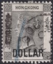 Hong Kong 1898 QV $1 Surcharge on 96c Used FOOCHOW China Postmark SG Z353 c£150