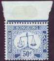 Click for more photos and details Hong Kong 1969 QEII Postage Due 50c Blue Mint SG D17a