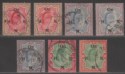 Click for more photos and details India 1909 KEVII Official OHMS Overprint 2r, 5r, 10r Selection Used SG O68-O70a