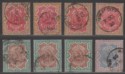 Click for more photos and details India 1895 Queen Victoria Set with 2r, 3r Shades Used SG107-109 cat £75+