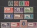 Click for more photos and details India 1937-40 King George VI Set to 1r Mint SG247-259 with some faults