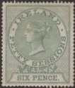 Ireland 1881 Queen Victoria Revenue Petty Sessions 6d Green Mint BF10