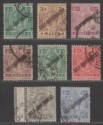 Click for more photos and details Malta 1922 King George V Self-Government Overprint Selection to 6d Used