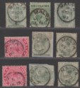 Click for more photos and details Malta QV-KGV Selection Used with Malta Codes H - P Single Ring Postmarks