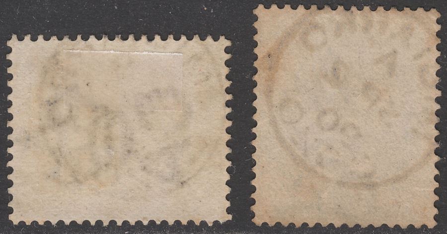 Malta QV ½d Green Used with MIGIARRO Code A and Code B Postmarks