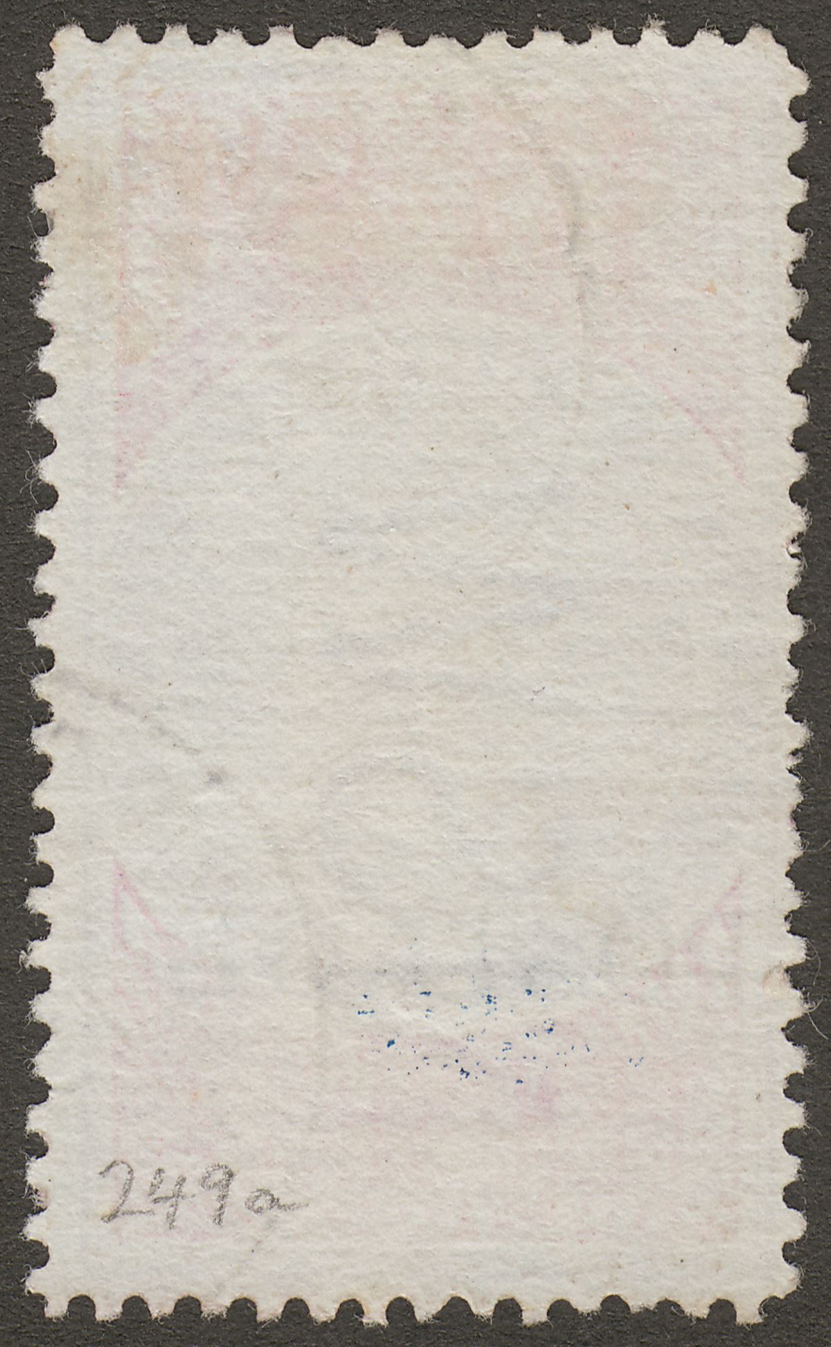 New South Wales 1894 QV Postage Opt 10sh Violet + Claret p12 Used SG275 cat £50