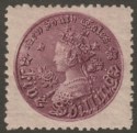 Click for more photos and details New South Wales 1897 QV Coin 5sh Reddish Purple perf 11 Mint SG297c cat £48