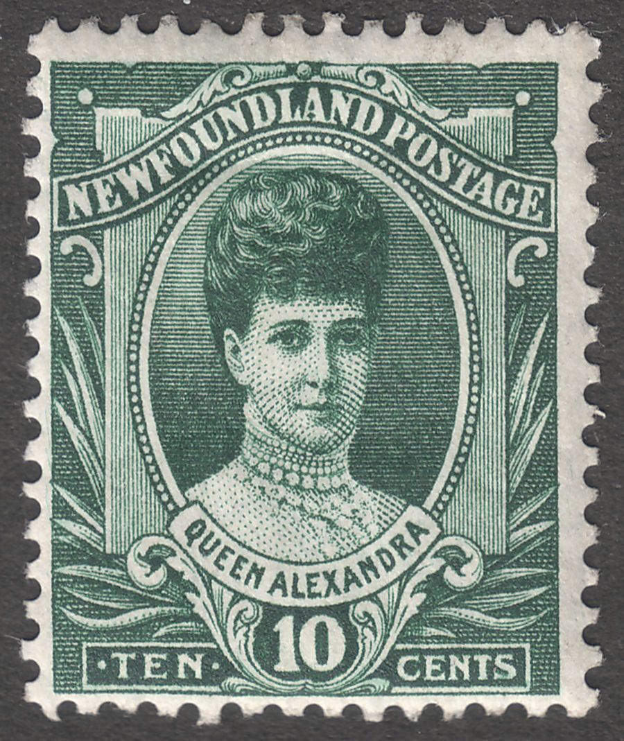 Newfoundland 1911 Queen Alexandra 10c Mint SG125 cat£40